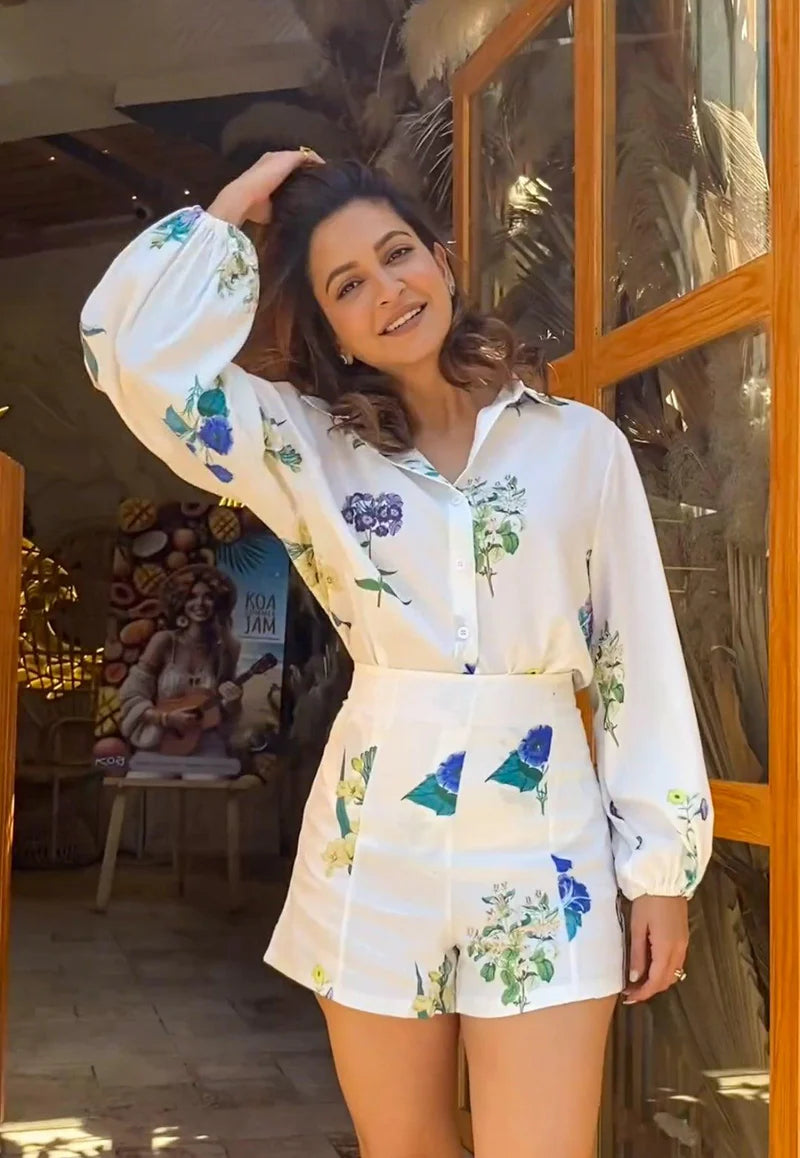 Kirti Kharbanda Floral Breeze Co-Ord Set