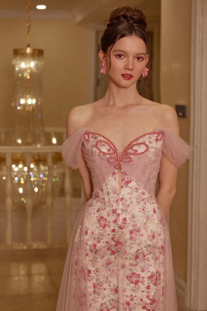 Floral Disc Fairy Corset Dress