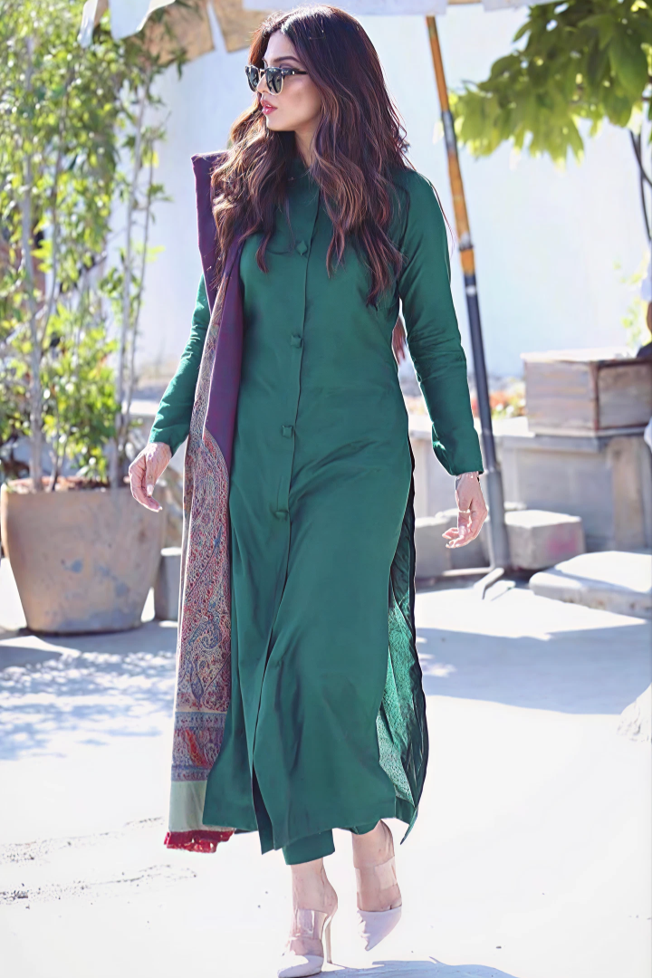 Emerald Muse Classic Kurta Set