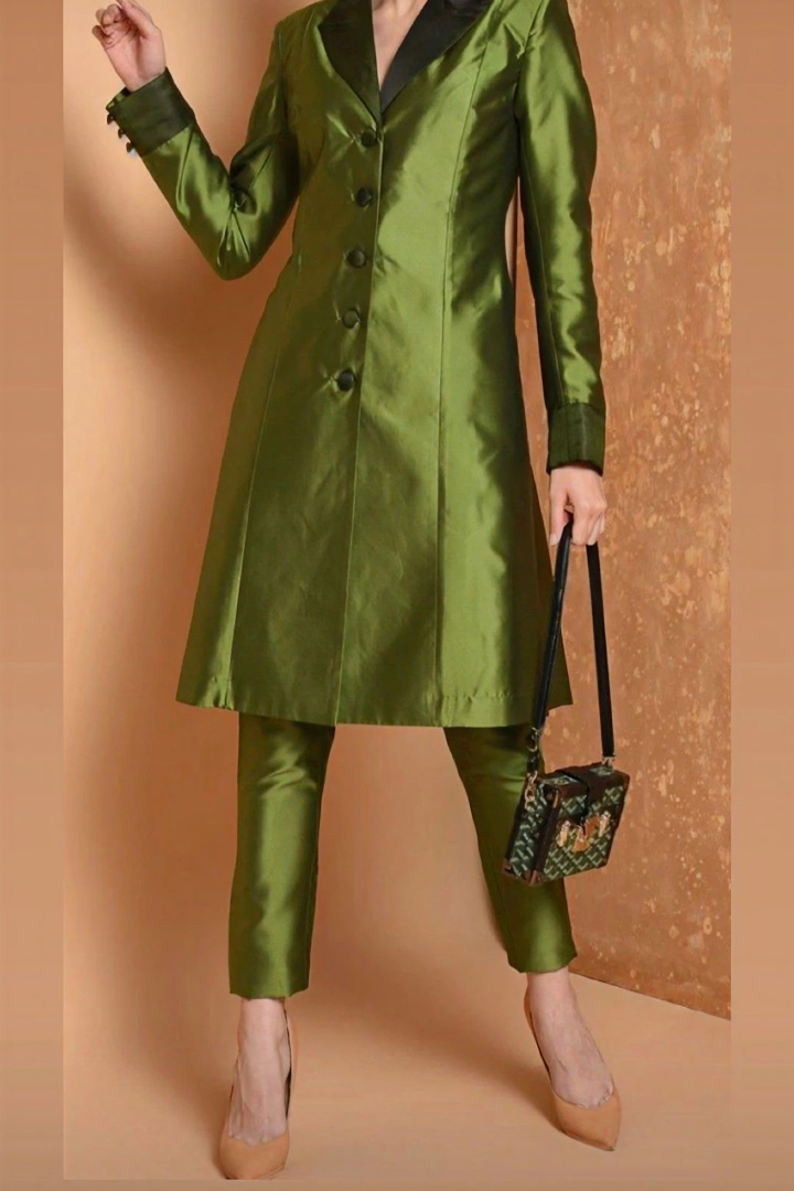 Olive Luxe Power Kurta Set