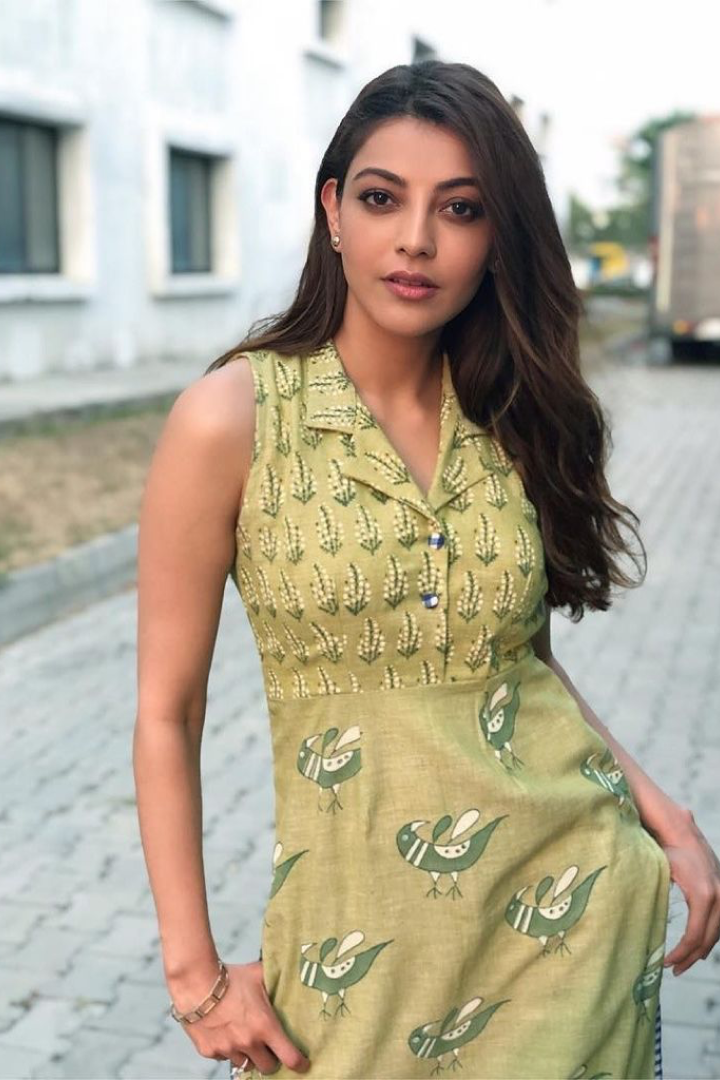 Lime Green Handblock Printed Co-ord Set
