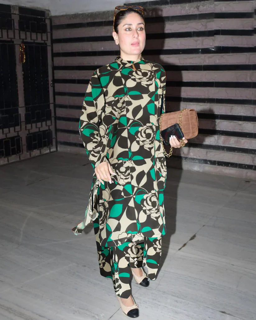 Kareena Kapoor Inspired Riviera Bloom Co-Ord Set