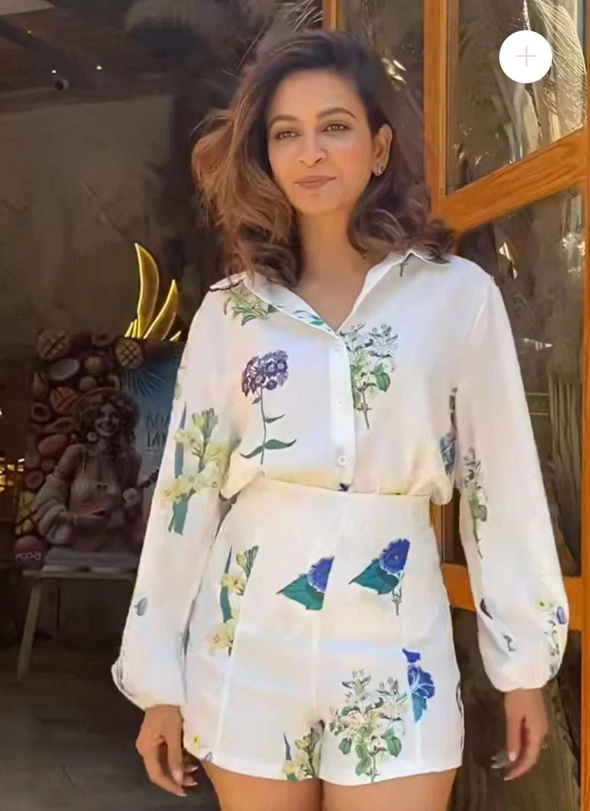 Kirti Kharbanda Floral Breeze Co-Ord Set