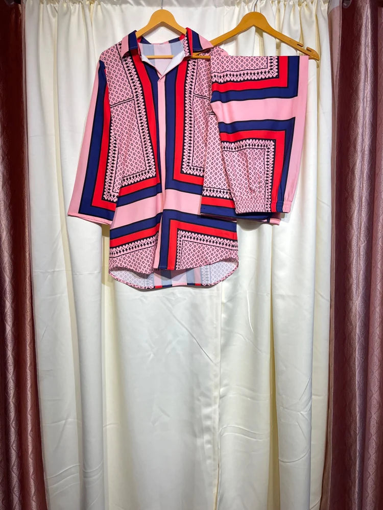 Priyanka Chopra Inspired Urban Chic Printed Co-ord Set