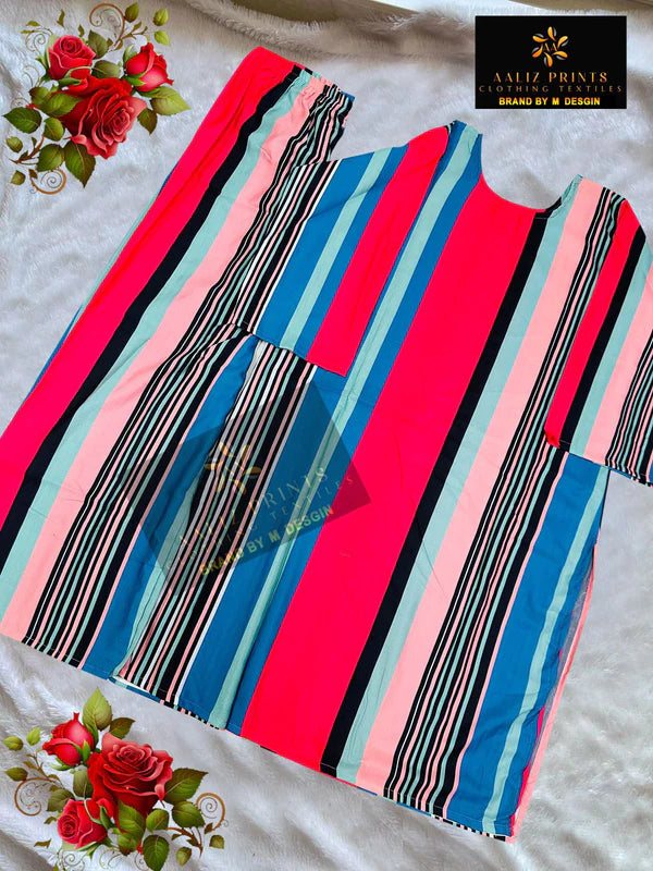 Priyanka Chopra Inspired Urban Stripes Co-Ord Set